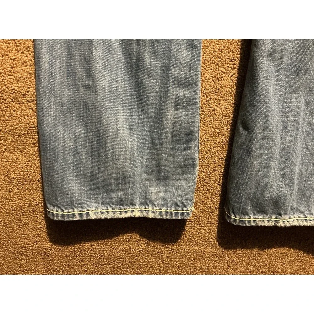 Rock & Roll Cowboy Jeans 36x32 Distressed Boot Cut MOD1612 Rodeo